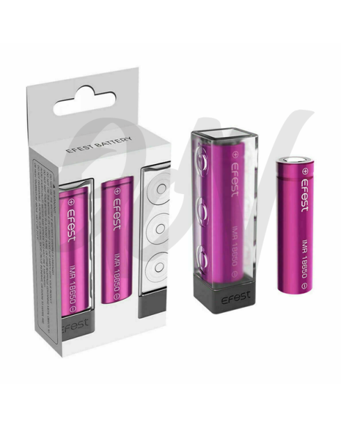 EFEST IMR 18650 Rechargeable Battery (3000MAH 35A) - Pair EFEST IMR 18650 Rechargeable Battery (3000MAH 35A) - Pair