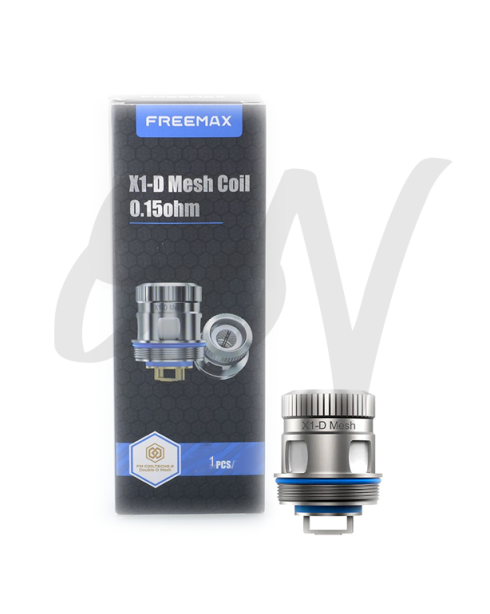 FreeMax X1-D Replacement Mesh Coil 0.15 FreeMax X1-D Replacement Mesh Coil 0.15