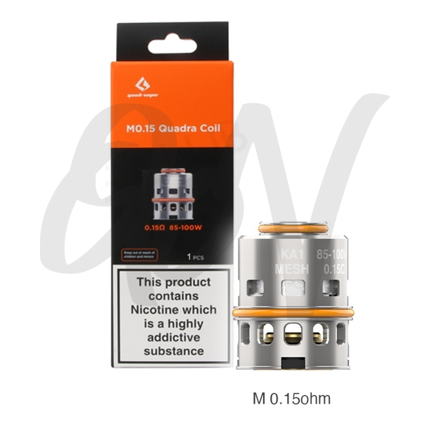 geekvape quadra coil Geek Vape M Series Coil|Quadra Coil 0.15 Ohm|Z Max Tank