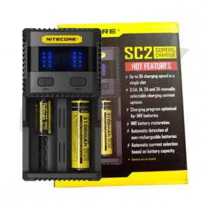 Nitecore SC2 Charger superb for IMR Nitecore SC2 Charger superb for IMR