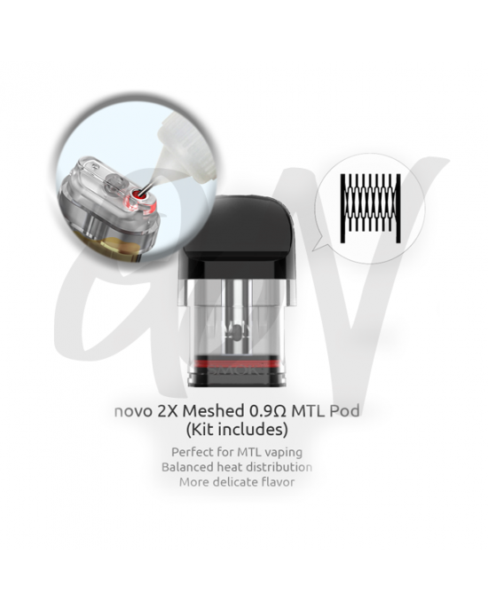 SMOK NOVO 2X REPLACEMENT POD 0.9 ohm