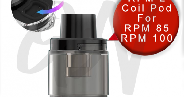smok rpm 100 coils SMOK RPM 85/100 Pod Cartridge 6ml 3pcs main image 1