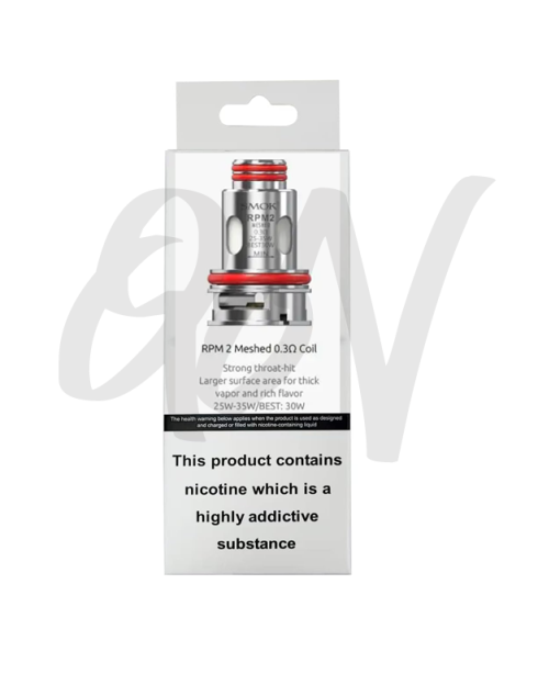 Smok RPM 2 Mesh 0.3 Replacement Coil Heads Smok RPM 2 Mesh 0.3 Replacement Coil Heads