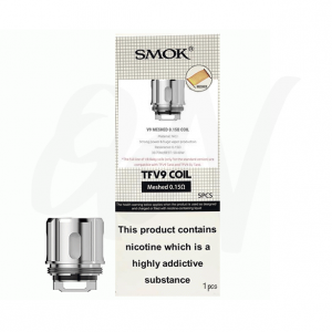 Smok TFV9 Mesh 0.15 Ohm Coil Smok TFV9 Mesh 0.15 Ohm Coil