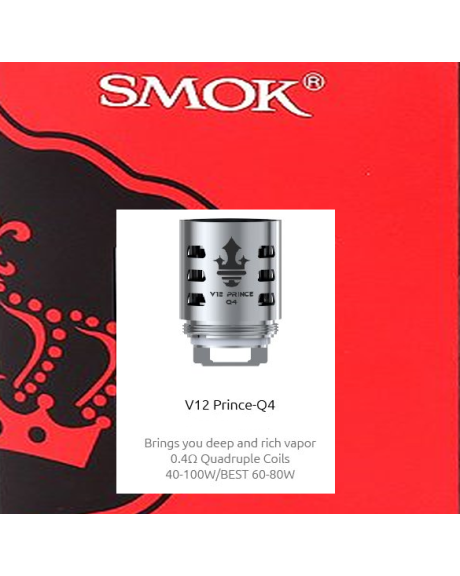 Smok V12 Prince Q4 COIL Smok V12 Prince Q4 COIL