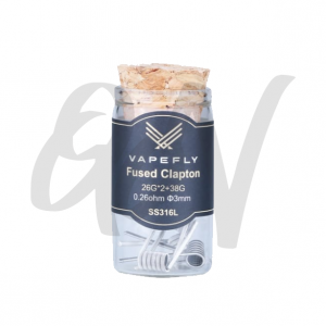 Vapefly Fused Clapton Pre Made Coils - KS412 Vapefly Fused Clapton Pre Made Coils - KS412