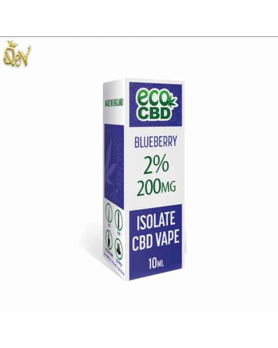 ECO Blueberry CBD eLiquid 200mg ECO Blueberry CBD eLiquid 200mg
