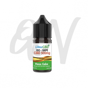 LVWell CBD eliquid - Haze Cake - 500mg LVWell CBD eliquid - Haze Cake - 500mg