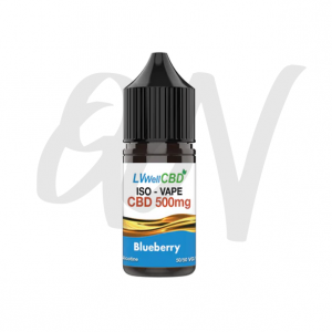 LVWell CBD eliquid - Blueberry - 500mg LVWell CBD eliquid - Blueberry - 500mg