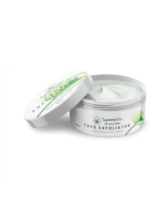 Supreme CBD 1000mg CBD Face Exfoliator - 200ml