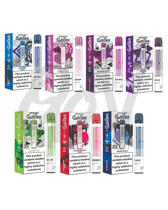 Smok Club Bar Disposable Pod Device Smok Club Bar Disposable Pod Device