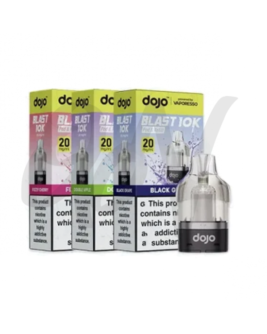 DOJO Blast 10k - 20mg Refill Pod By Vaporesso DOJO Blast 10k - 20mg Refill Pod By Vaporesso