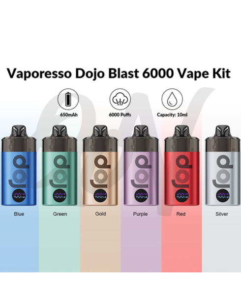 DOJO 6k Kit *20mg* Blast Kit By Vaporesso DOJO 6k Kit *20mg* Blast Kit By Vaporesso