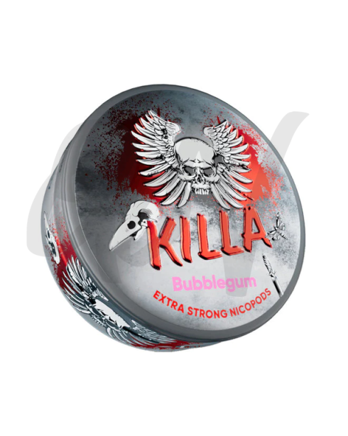 Killa Nicotine Pouch - Bubble Gum Killa Nicotine Pouch - Bubble Gum