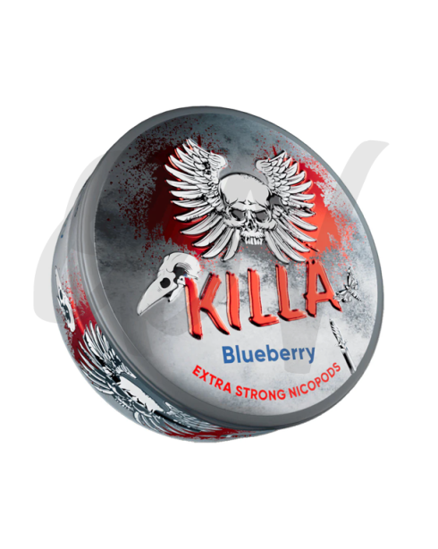 Killa Nicotine Pouch - Blueberry Killa Nicotine Pouch - Blueberry