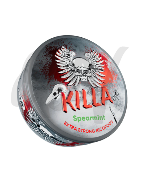 Killa Nicotine Pouch - Spearmint Killa Nicotine Pouch - Spearmint