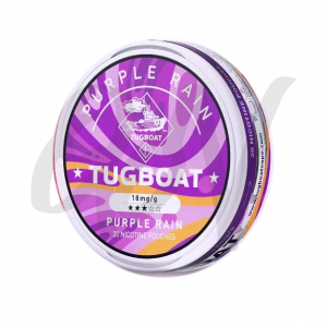 Tugboat Nicotine Pouch - Purple rain 18mg Tugboat Nicotine Pouch - Purple rain 18mg