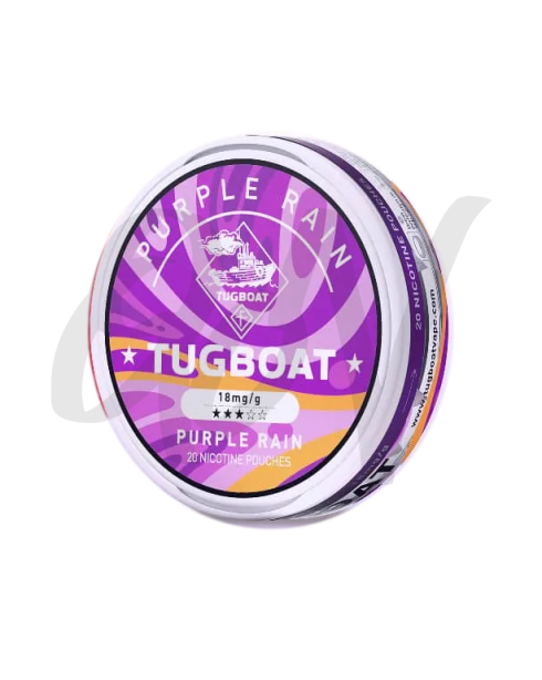 Tugboat Nicotine Pouch - Purple rain 18mg Tugboat Nicotine Pouch - Purple rain 18mg