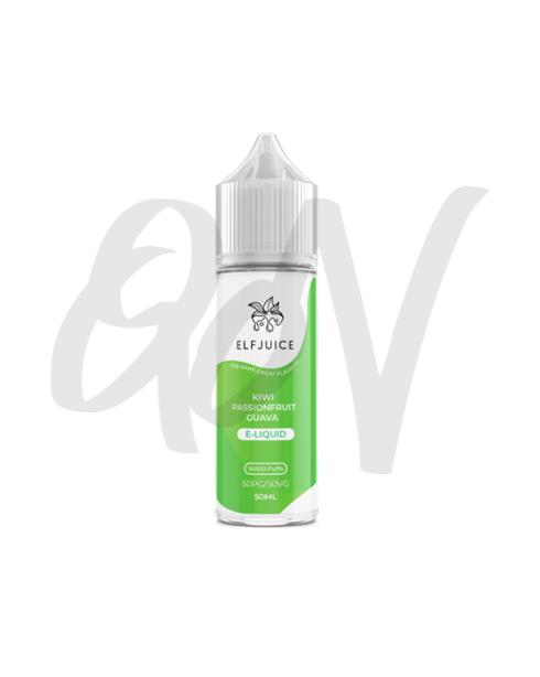 Elf Juice 50ml - Kiwi Passionfruit Guava Elf Juice 50ml - Kiwi Passionfruit Guava