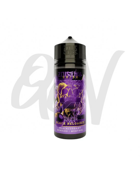 Zeus Juice 50/50 Black Reloaded 100ml Shortfill