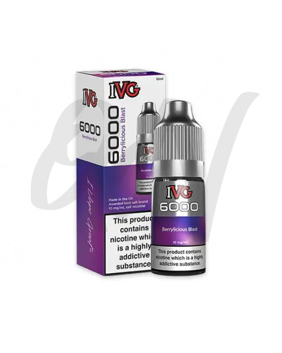 IVG 6000 salts BERRYLICIOUS BLAST