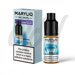 MaryLiq  Menthol - Lost Mary Nic Salt 20mg MaryLiq  Menthol - Lost Mary Nic Salt 20mg