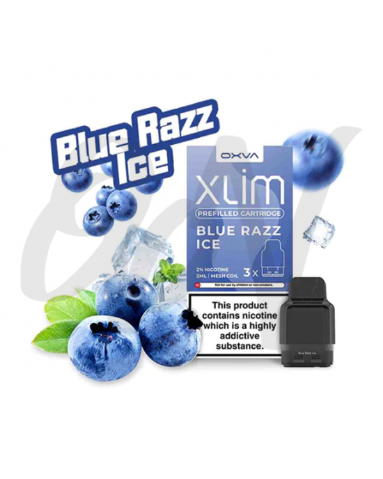 Oxva Blue Razz Ice XLIM pre-filled Flavour pods