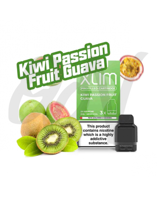 Oxva Kiwi Passion Fruit Strawberry XLIM pre-filled Flavour pods