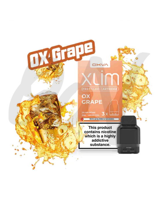 Oxva OX Grape XLIM pre-filled Flavour pods