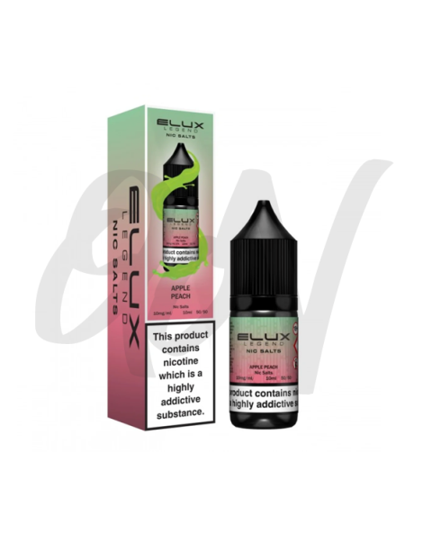 Elux Legend Nic Salts Apple Peach 10mg Elux Legend Nic Salts Apple Peach 10mg