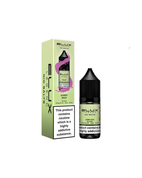 Elux Legend Nic Salts Gummy Bear 20mg