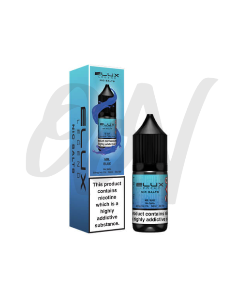 Elux Legend Nic Salts Mr Blue 20mg