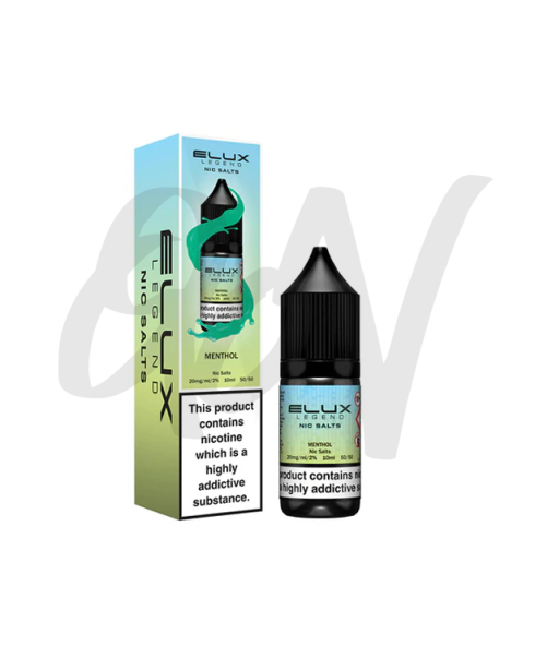 Elux Legend Nic Salts Menthol 20mg Elux Legend Nic Salts Menthol 20mg