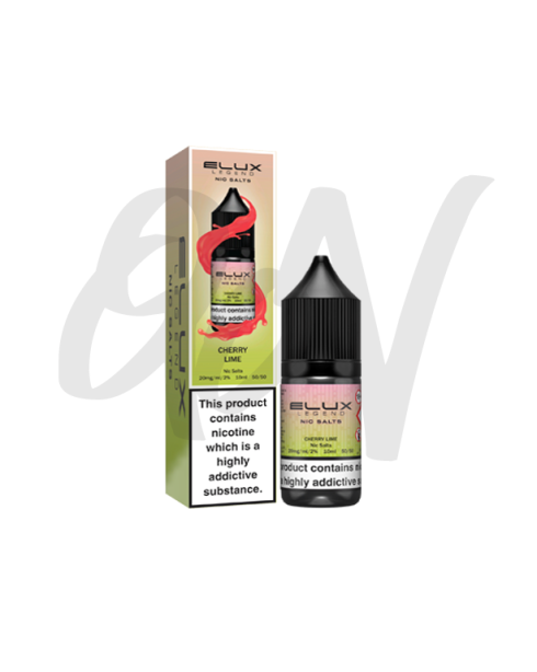 Elux Legend Nic Salts Cherry Lime 10mg Elux Legend Nic Salts Cherry Lime 10mg