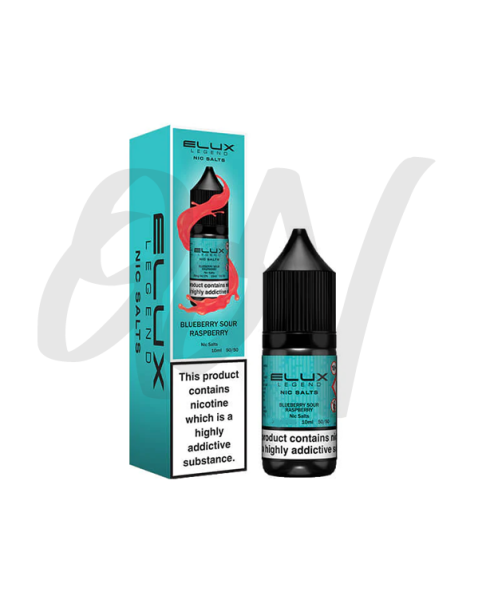 Elux Legend Nic Salts Blueberry Sour Raspberry 10mg Elux Legend Nic Salts Blueberry Sour Raspberry 10mg