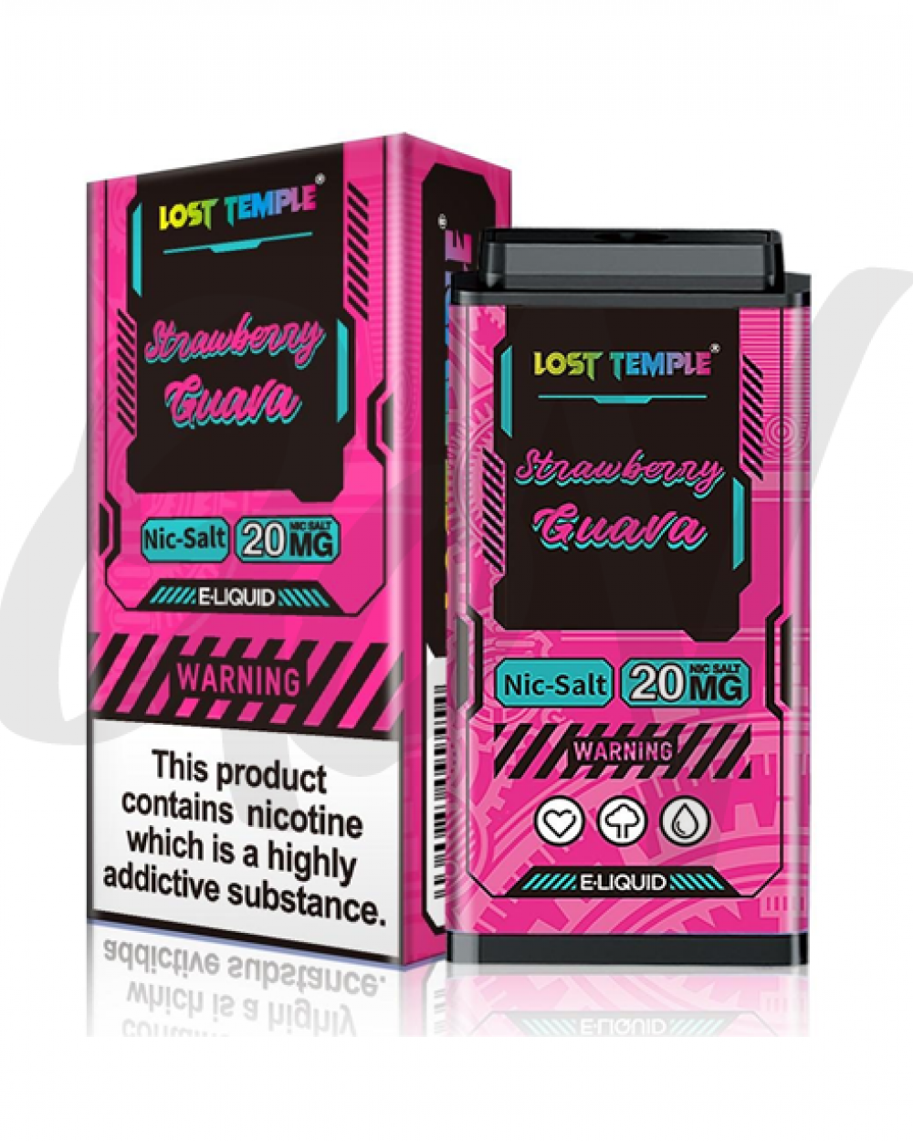 Lost Temple Pod Flavour Strawberry Guava RangeChesterfieldecig shop