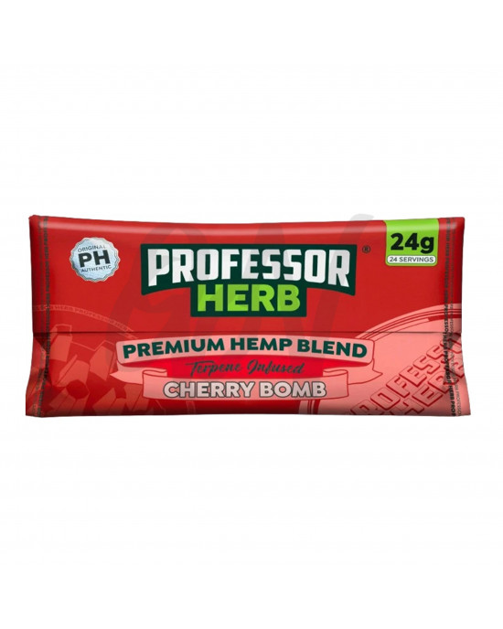 Professor Herb Premium Hemp Blend (24g) - Cherry Bomb Professor Herb Premium Hemp Blend (24g) - Cherry Bomb
